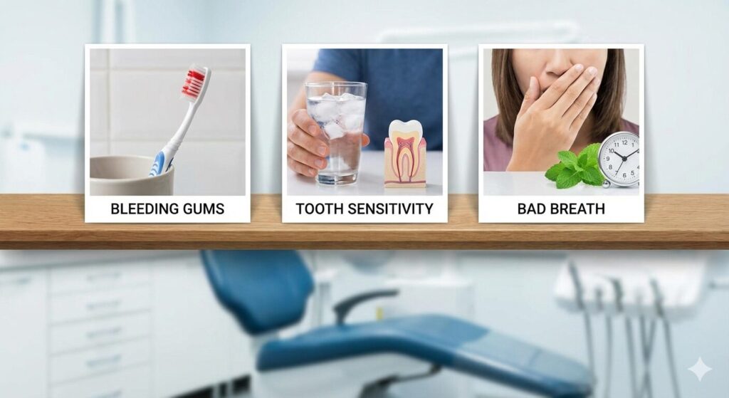 Bleeding Gums, Tooth Sensitivity & Bad Breath – When to See a Dentist