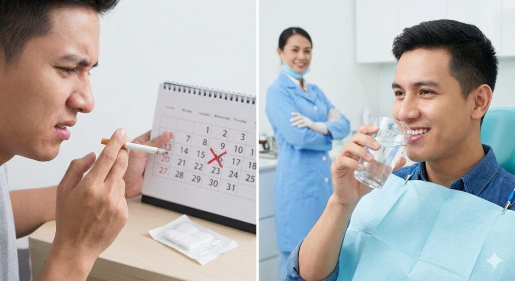 smoking after wisdom tooth extraction and its impact on healing