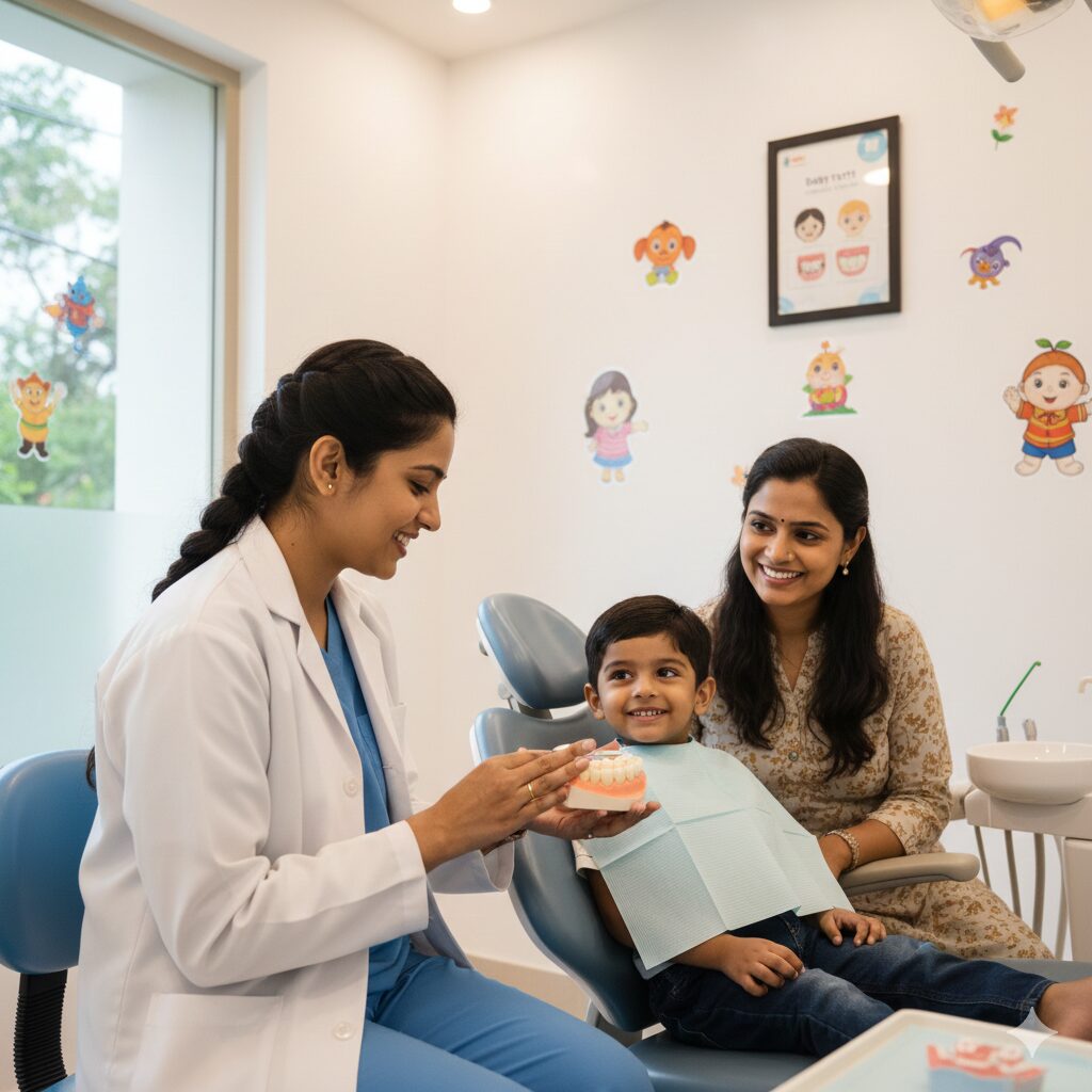 myths about milk teeth explained by pediatric dentist