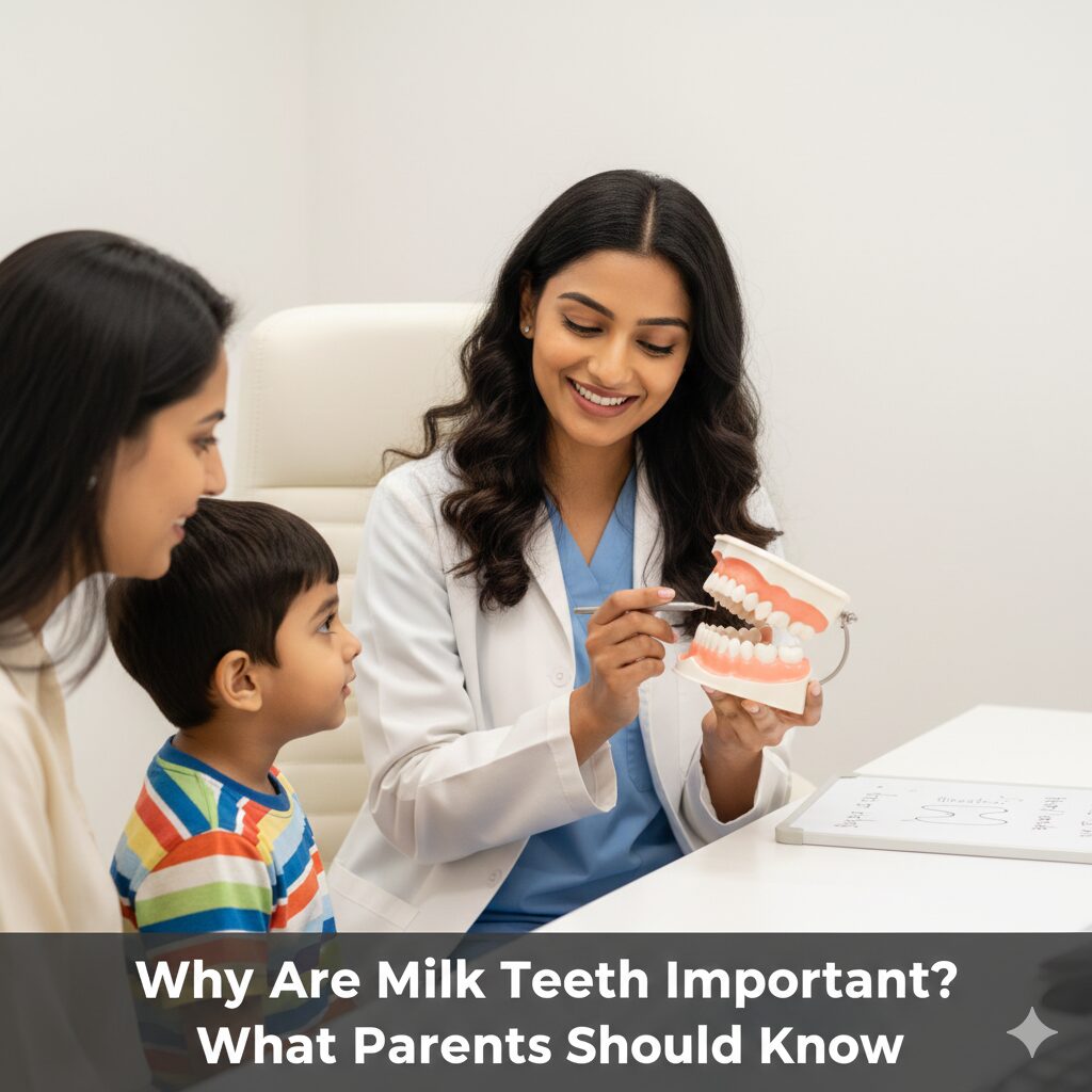 importance of milk teeth in children