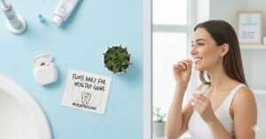 how often should you floss your teeth for healthy gums