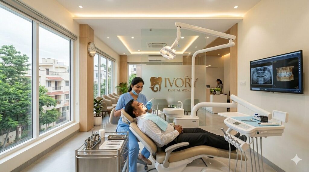 best dental clinic in Bangalore modern clean dental clinic interior