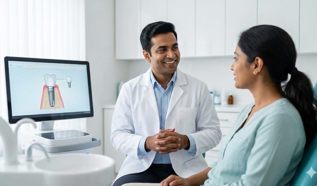 Dental Implants Treatment at Ivory Dental World, JP Nagar Bangalore