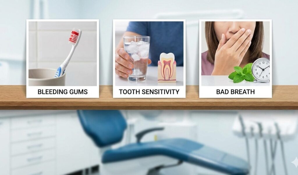 Bleeding Gums, Tooth Sensitivity & Bad Breath – When to See a Dentist
