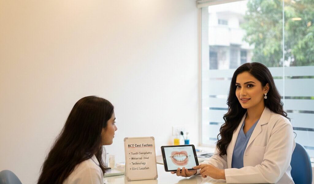 Dental crowns after root canal treatment in JP Nagar