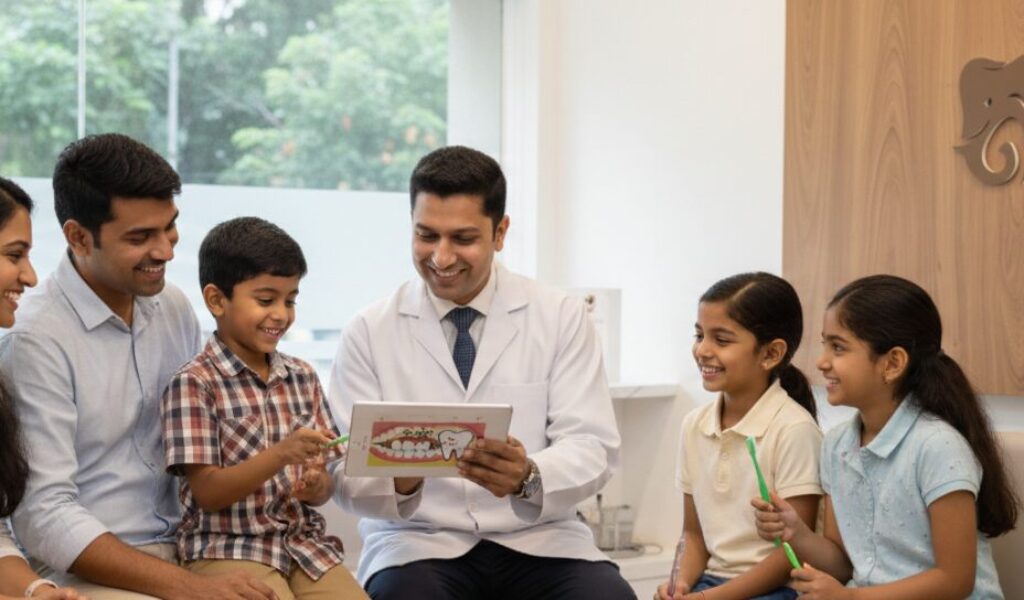 family dentist in JP Nagar providing complete dental care for all ages at Ivory Dental World
