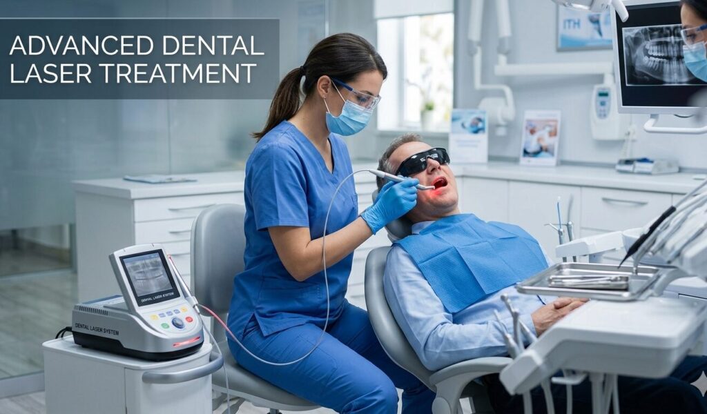laser dentistry in Bangalore painless dental treatment