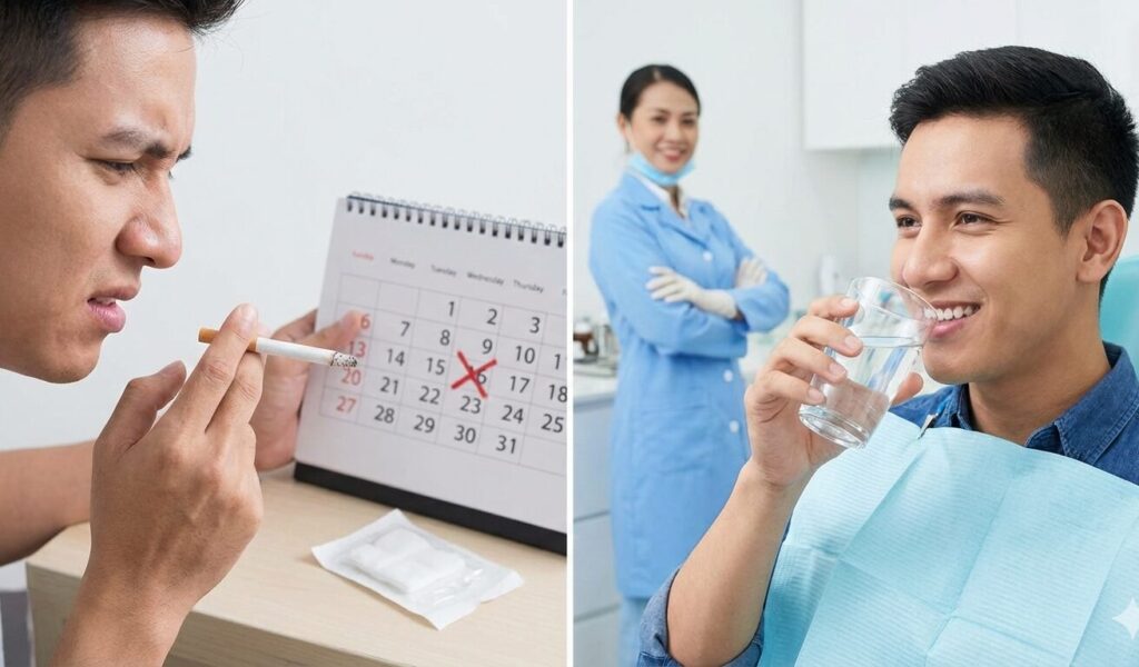 smoking after wisdom tooth extraction and its impact on healing